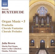 Julia Brown: Buxtehude: Organ Music, Vol. 5 - CD