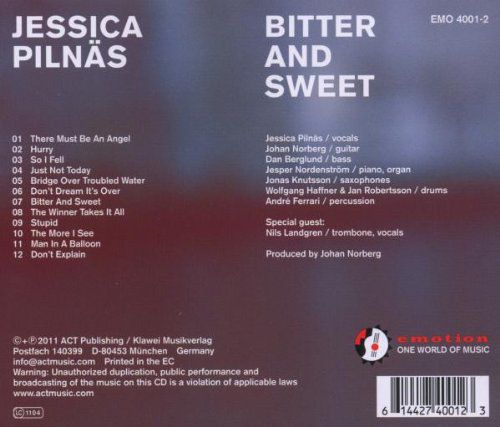 Jessica Pilnäs: Bitter And Sweet - CD Foto #2