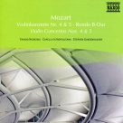Takako Nishizaki: Mozart: Violin Concertos Nos. 4  and 5 / Rondo - CD Foto #1