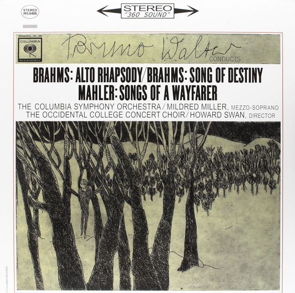 Bruno Walter, Columbia Symphony Orchestra, Mildred Miller - Brahms, Mahler: Alto Rhapsody - Song Of Destiny, Songs Of A Wayfarer