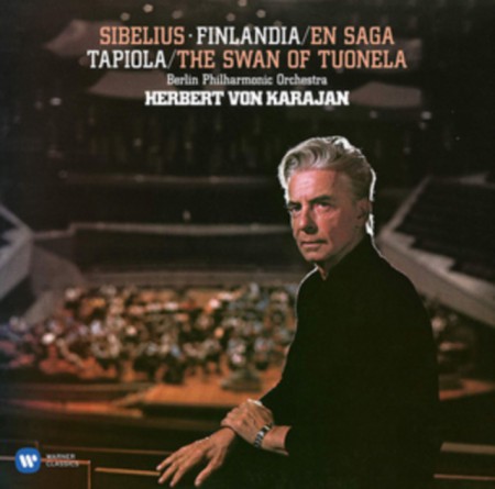 Herbert von Karajan, Berlin Philharmonic Orchestra: Sibelius: Finlandia/En Saga/Tapiola/The Swan of Tuonela - Plak