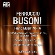 Wolf Harden: Busoni: Piano Music, Vol.  6 - CD