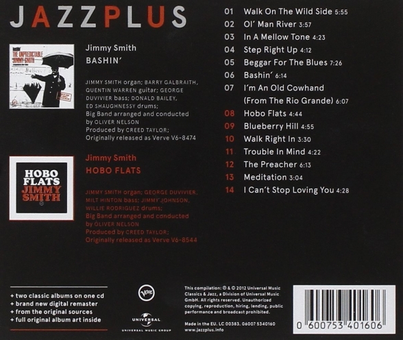 Jimmy Smith: The Unpredictable Jimmy Smith - CD Foto #2