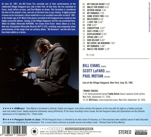 Bill Evans: Waltz For Debby + 10 Bonus Tracks! (Art By Jean-Pierre Leloir). - CD Foto #2