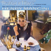Henry Mancini: OST - Breakfast At Tiffany's Soundtrack +1 Bonus Track! (feat Audrey Hepburn singing "Moon River") - Limited Edition In Transparent Blue Colored Vinyl. - Plak