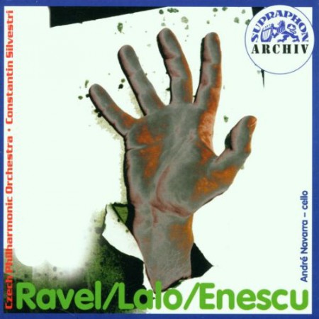 Constantin Silvestri, Czech Philharmonic Orchestra: Ravel,M. / Lalo,E. / Enescu, G. Spanish Rhapsody, Concerto for Cello and Orchestra..../ CPO / Silvestri - CD