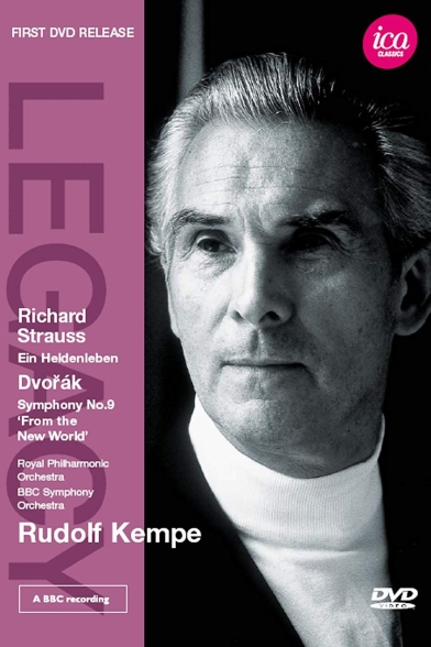 BBC Symphony Orchestra, Royal Philharmonic Orchestra, Rudolf Kempe: Strauss, Dvorak: Ein Heldenleben, Sym. No.9 - DVD Foto #1