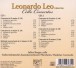 Leo: Cello Concerto - CD
