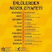 Ünlülerden Müzik Ziyafeti - CD