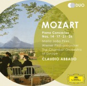 Chamber Orchestra of Europe, Claudio Abbado, Maria João Pires, Wiener Philharmoniker: Mozart: Piano Concertos Nos. 14, 17, 21, 26 - CD