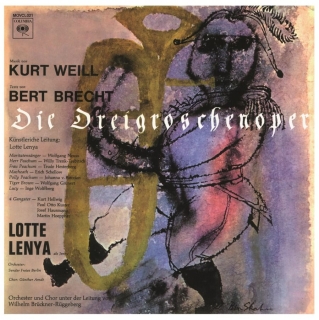 Lotte Lenya: Weill: Die Dreigroschenoper - Plak