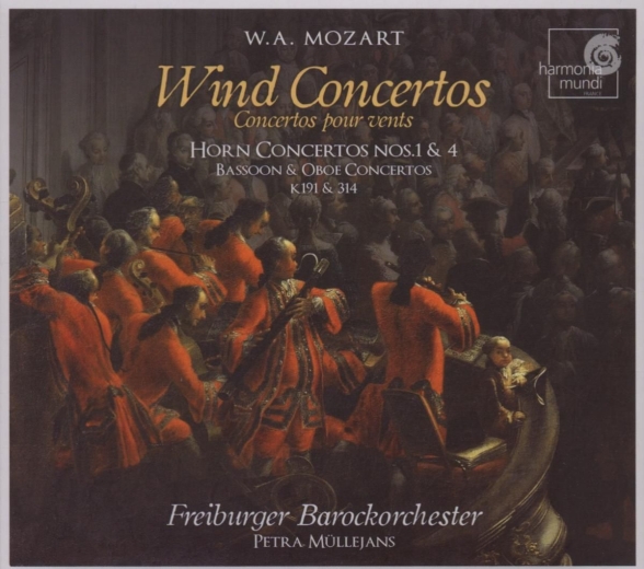 Freiburger Barockorchester, Petra Müllejans: Mozart: Wind Concertos - CD Foto #1