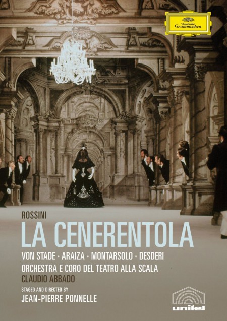 Claudio Abbado, Claudio Desderi, Orchestra e Coro del Teatro alla Scala, Francisco Araiza, Frederica von Stade, Laura Zannini, Margherita Guglielmi, Paolo Montarsolo: Rossini: La Cenerentola - DVD