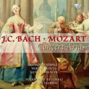Hjördis Thébault, Hiroko Kouda, Gustáv Belácek, Solamente Naturali, Didier Talpain: J.C. Bach, Mozart: Concert Arias - CD