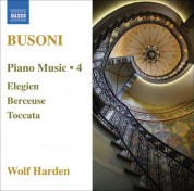 Wolf Harden: Busoni: Piano Music, Vol.  4 - CD