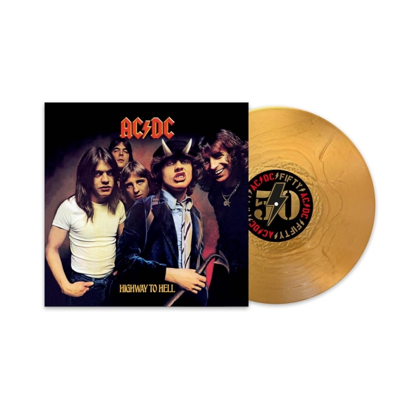 AC/DC: Highway to Hell (50th Anniversary - Gold Nugget Vinyl) - Plak Foto #1
