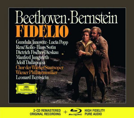 Gundula Janowitz, Lucia Popp, Leonard Bernstein, Wiener Philharmoniker, Chor der Wiener Staatsoper: Beethoven: Fidelio Op.72 - CD