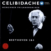 Münchner Philharmoniker, Sergiu Celibidache: Beethoven: Symphonies No. 2, 4 - CD