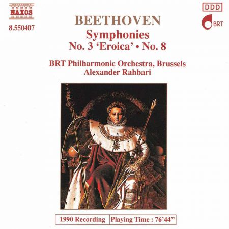 Belgian Radio and Television Philharmonic Orchestra: Beethoven: Symphonies Nos. 3 and 8 - CD
