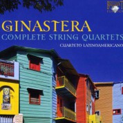 Cuarteto Latinoamericano, Claudia Montiel: Ginastera: Complete String Quartets - CD
