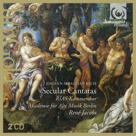 RIAS Kammerchor, Akademie für Alte Musik Berlin, René Jacobs: J.S. Bach: Secular Cantatas - CD