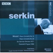 Rudolf Serkin, Alexander Schneider, English Chamber Orchestra: Mozart: Piano Concertos Nos. 12 & 20 - CD