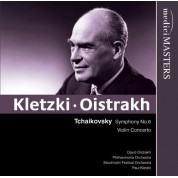 David Oistrakh, Paul Kletzki, Philharmonia Orchestra, Stockholm Festival Orchestra: Tchaikovsky: Symphony No 6, Concerto for Violin and Orchestra - CD