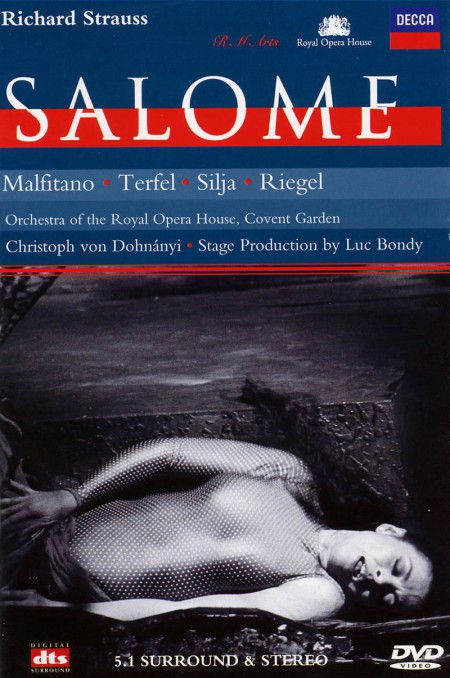 Christoph von Dohnányi, Catherine Malfitano, Bryn Terfel, Anja Silja, Kenneth Riegel, Orchestra of the Royal Opera House, Covent Garden: Strauss, R.: Salome - DVD