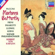 Christa Ludwig, Herbert von Karajan, Luciano Pavarotti, Mirella Freni, Robert Kerns, Wiener Philharmoniker: Puccini: Madama Butterfly - CD