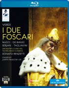 Leo Nucci, Roberto De Biasio, Roberto Tagliavini, Teatro Regio di Parma Orchestra, Donato Renzetti: Verdi: I Due Foscari - BluRay