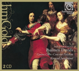 Cantus Cölln, Concerto Palatino, Konrad Junghanel: Schütz: Psalmen Davids - CD