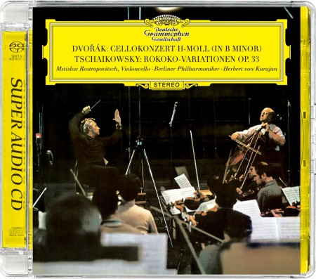 Berliner Philharmoniker, Herbert von Karajan, Mstislav Rostropovich: Dvořák/ Tchaikovsky: Cello Concerto - SACD