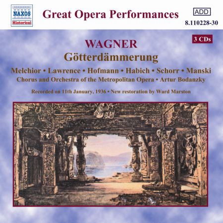 Wagner, R.: Gotterdammerung (Ring Cycle 4) (Metropolitan Opera) (1936) - CD
