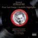 Strauss, R.: Four Last Songs / Arabella (Highlights) (Schwarzkopf, Ackermann, Matacic) (1953, 1954) - CD