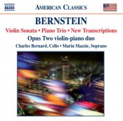 Opus Two: Bernstein: Violin Sonata - Piano Trio - New Transcriptions - CD