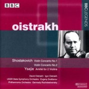 David Oistrakh: Shostakovich, Ysaÿe: Violin Concerto No.1, Violin Concerto - CD