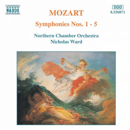 Mozart: Symphonies Nos. 1 - 5 - CD