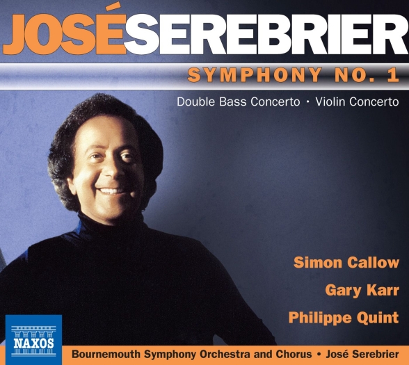 José Serebrier: Serebrier: Symphony No. 1 - Nueve - Violin Concerto, "Winter" - CD Foto #1