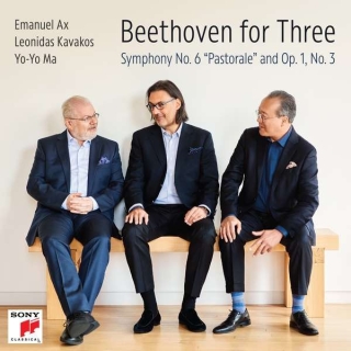 Emanuel Ax, Leonidas Kavakos, Yo-Yo Ma: Beethoven for Three: Symphony No. 6 and Op. 1, No. 3 - CD