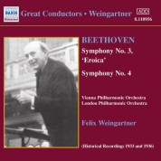 Vienna Philharmonic Orchestra: Beethoven: Symphonies Nos. 3 and 4 (Weingartner) (1933, 1936) - CD