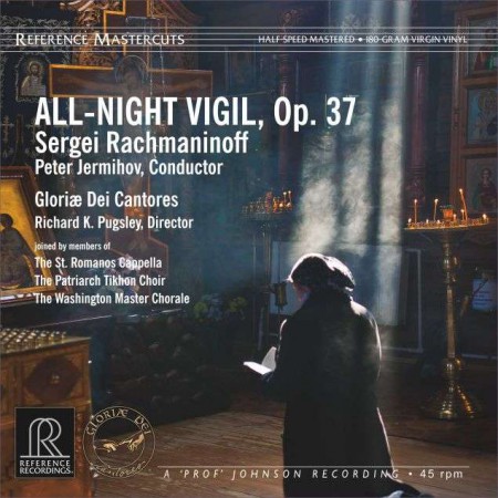 Peter Jermihov, Gloriae Dei Cantores: Rachmaninoff: Allnight Vigil,Op.37 (Half Speed Master) - Plak