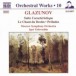 Glazunov, A.K.: Orchestral Works, Vol. 10 - Suite Caracteristique / Le Chant Du Destin / Preludes - CD