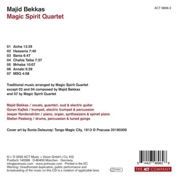 Majid Bekkas: Magic Spirit Quartet - CD Foto #2