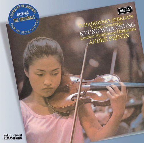 André Previn, Kyung-Wha Chung, London Symphony Orchestra: Sibelius/ Tchaikovsky: Violin Concertos - CD Foto #1