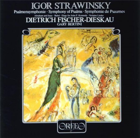 Gary Bertini, Dietrich Fischer-Dieskau, Radio Sinfonieorchester Stuttgart: Stravinsky: Palmensymphonie, Symphony of Psalms - Plak