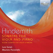 Luca Sanzò, Maurizio Paciariello: Hindemith: Sonatas for Viola and Piano - CD