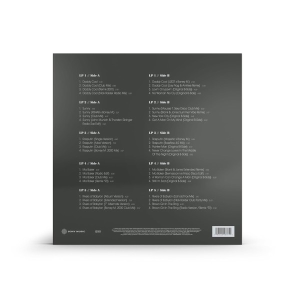 Boney M.: The Hits: The Mixes EP Collection (Volume 1) (Box Set - Colored Vinyl) - Single Plak Foto #3