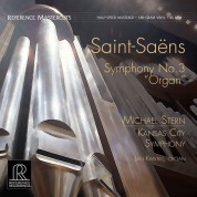 Michael Stern, Kansas City Symphony: Saint Saens: Symphony No. 3 Organ (Half Speed Master) - Plak