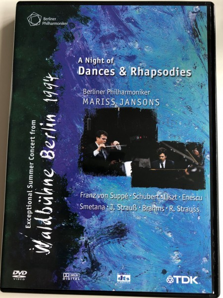 Berliner Philharmoniker, Mariss Jansons: Waldbuhne Berlin 1994 - A Night Of Dances And Rhapsodies - DVD