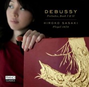 Hiroko Sasaki: Debussy: Preludes, Book I & II - CD